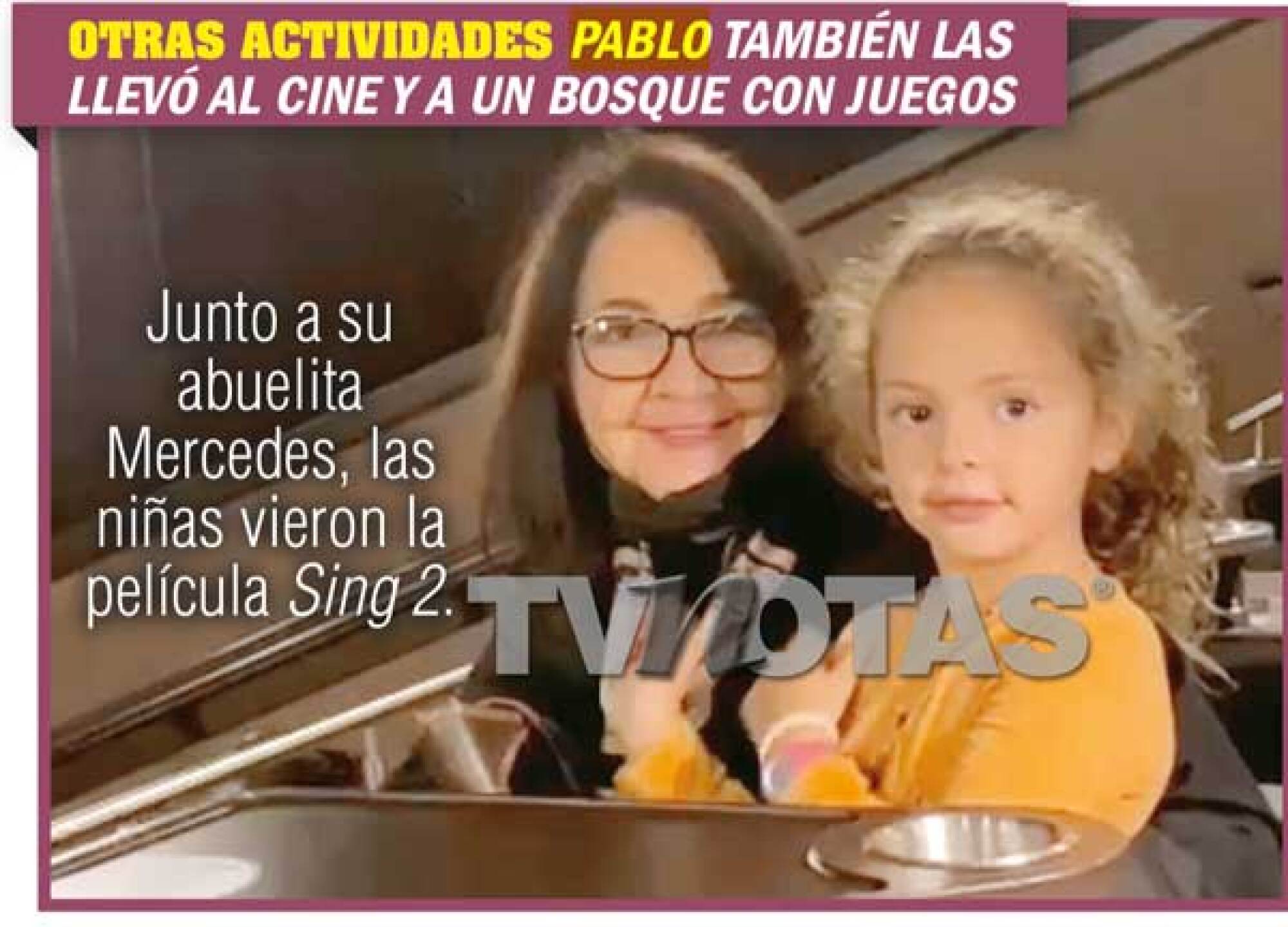 La abuelita de las niñas