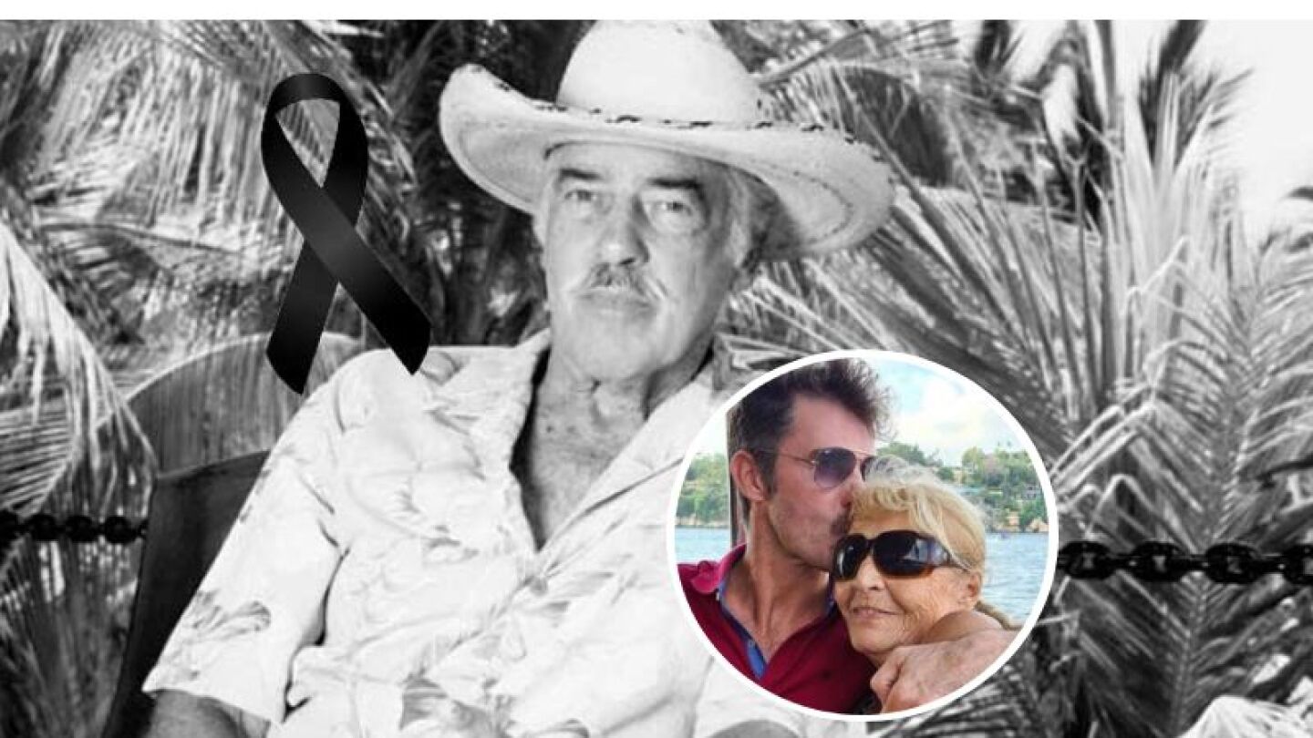 Primera esposa de Andrés García y madre de Leonardo Garcia acude al funeral del actor totalmente "destrozada"