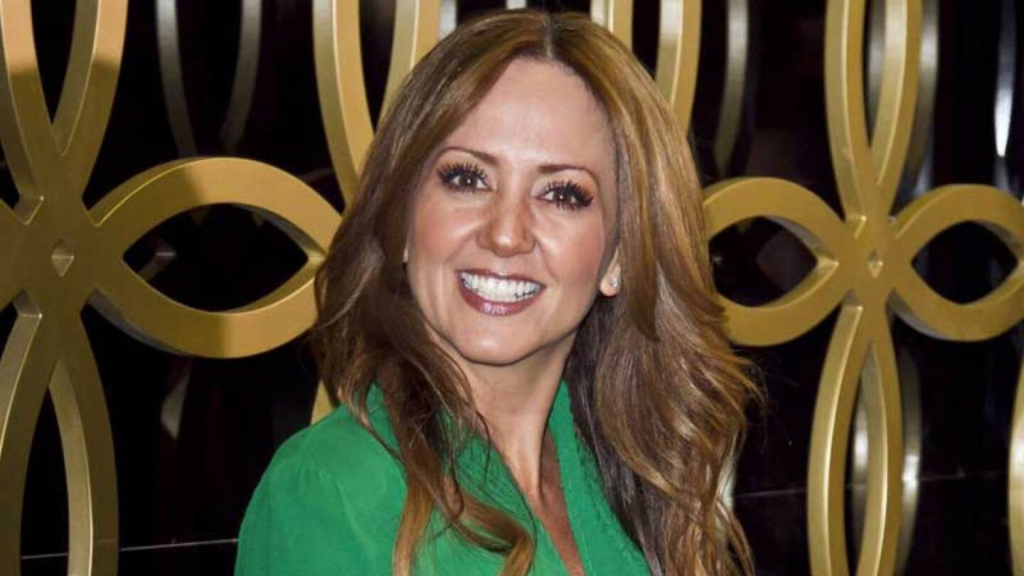 La conuctora agradeció las muestras de cariño.