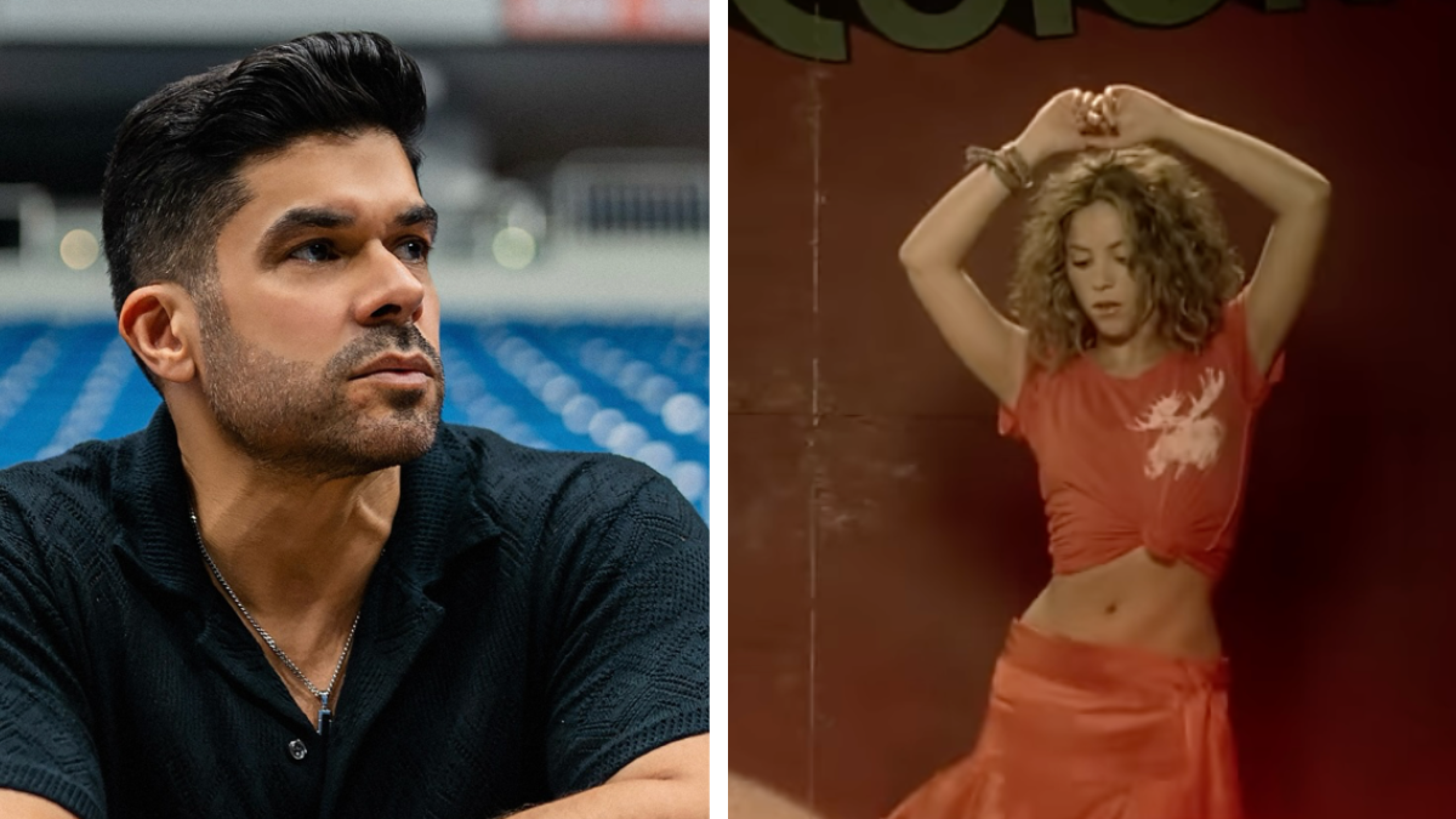 Shakira y Jerry Rivera
