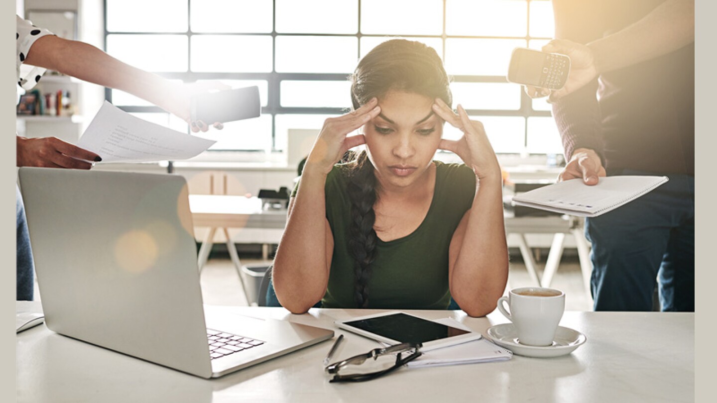 Enfermedades por exceso de trabajo.