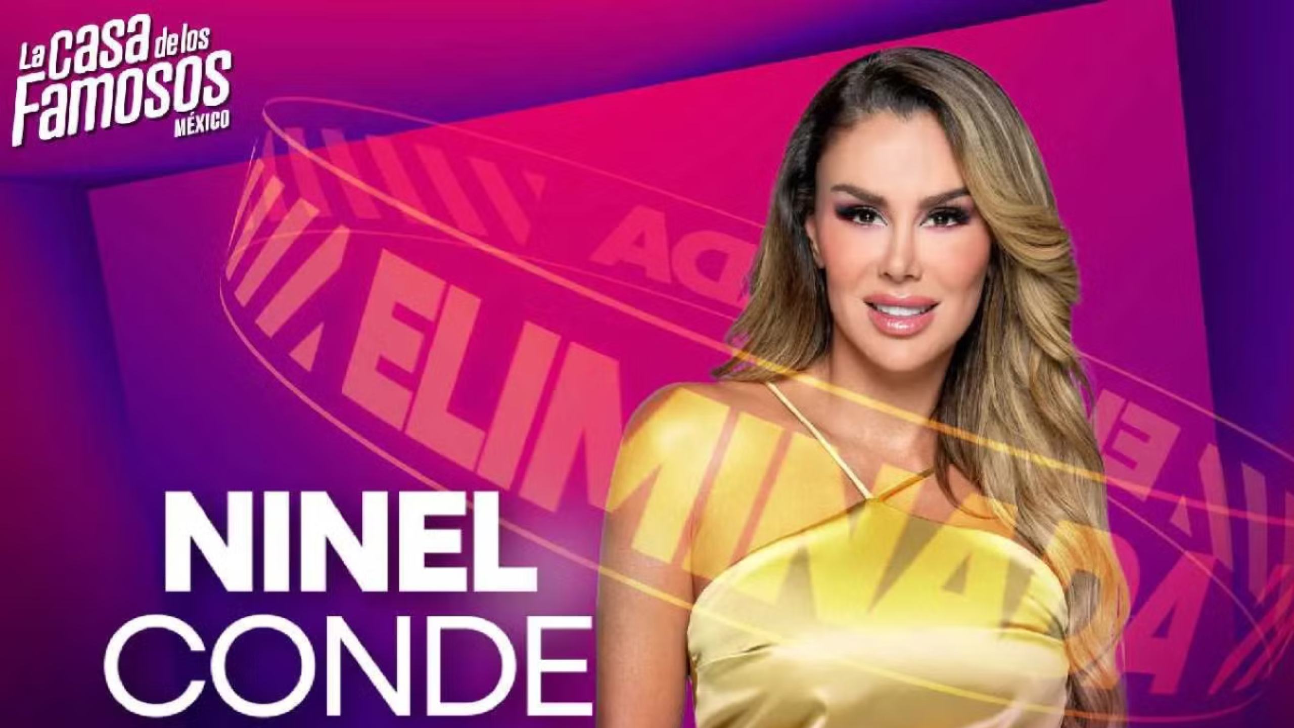 Ninel Conde tercera eliminada de La casa de los famosos México