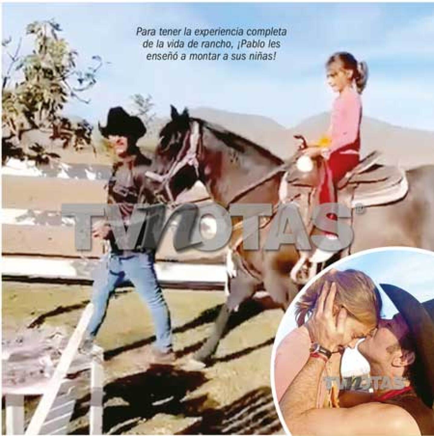 El cantante se lleva muy bien con sus dos hijas