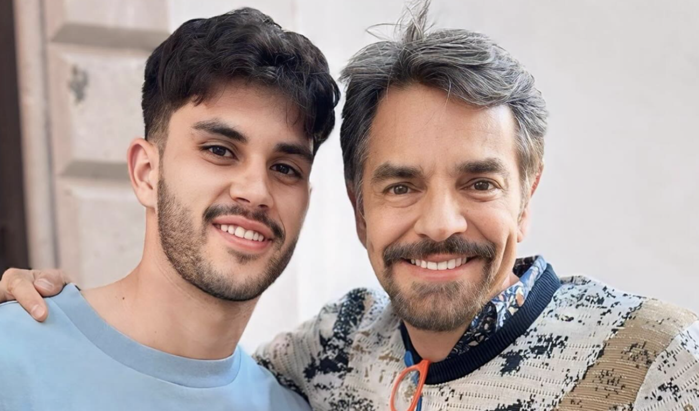 Eugenio Derbez presenta a su sobrino