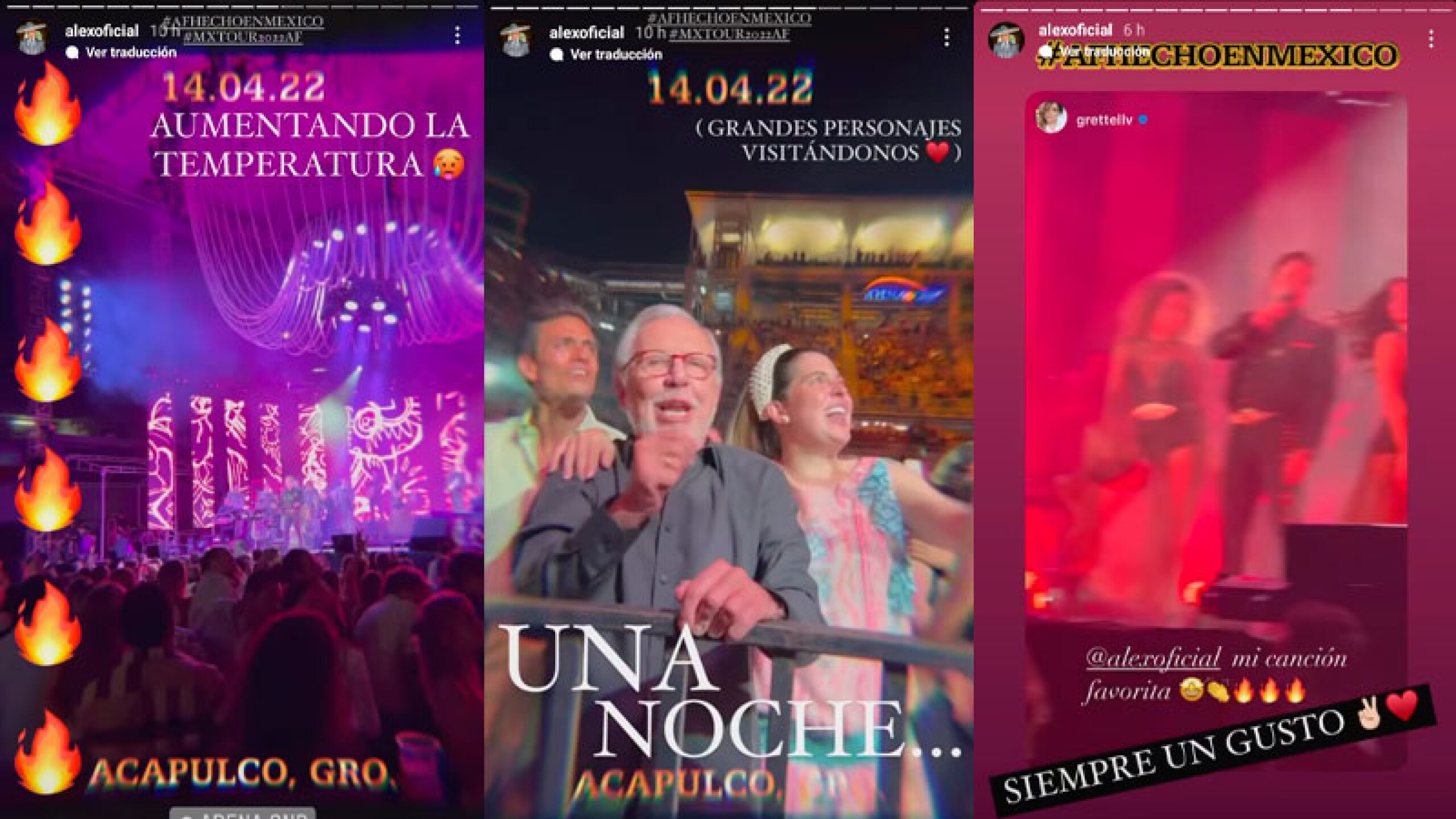 Conciertos de Alejandro Fernández