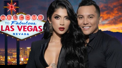 Edwin Luna y Kimberly Flores ¡se casaron! Por segunda vez y ahora al estilo de Las Vegas
