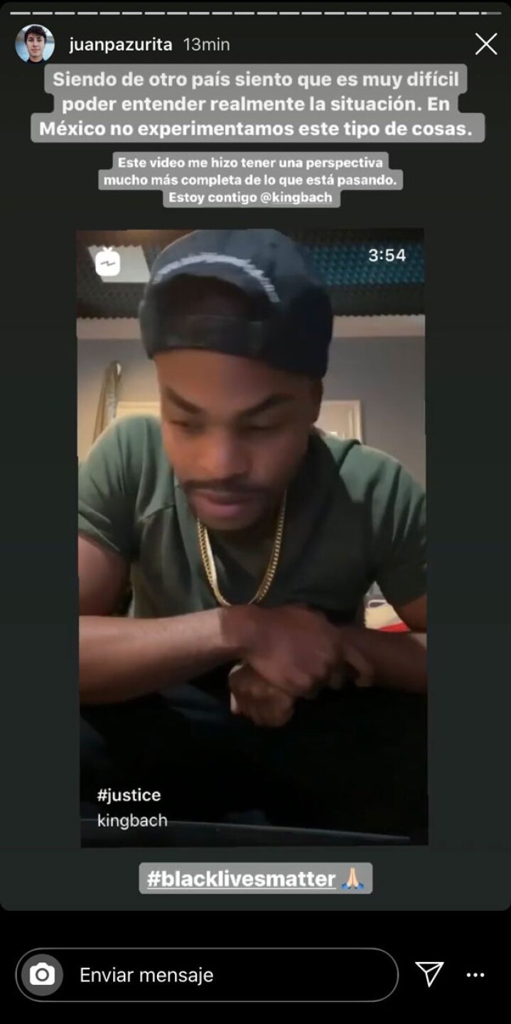 juanpa zurita racismo