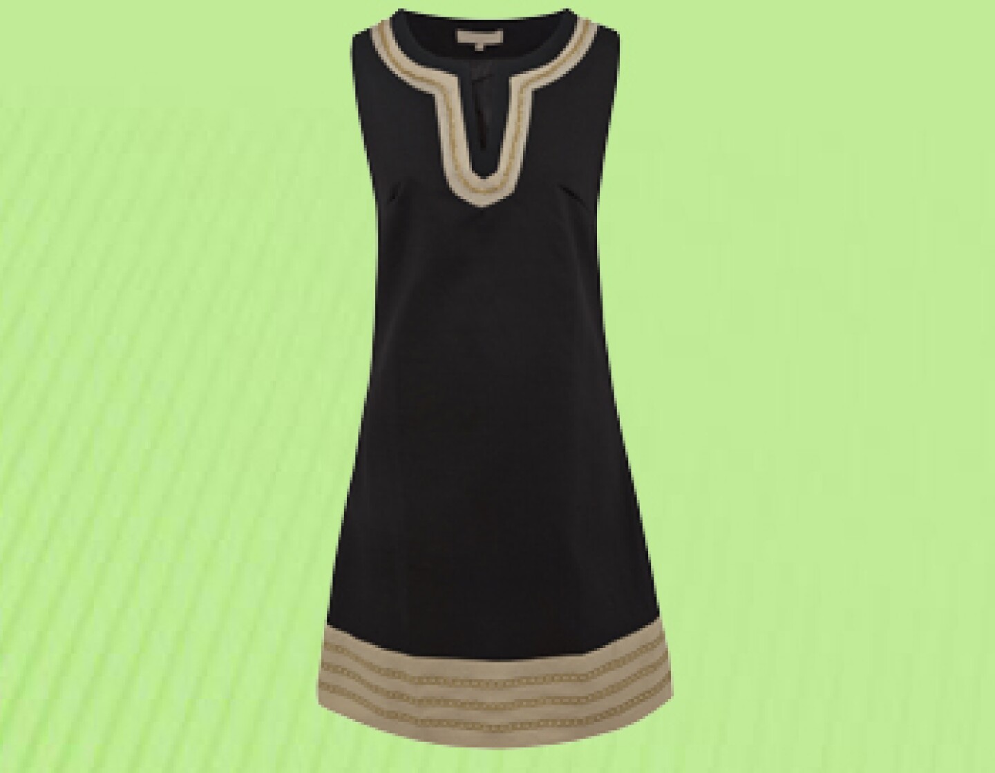 Vestidos sin muchos pliegues.