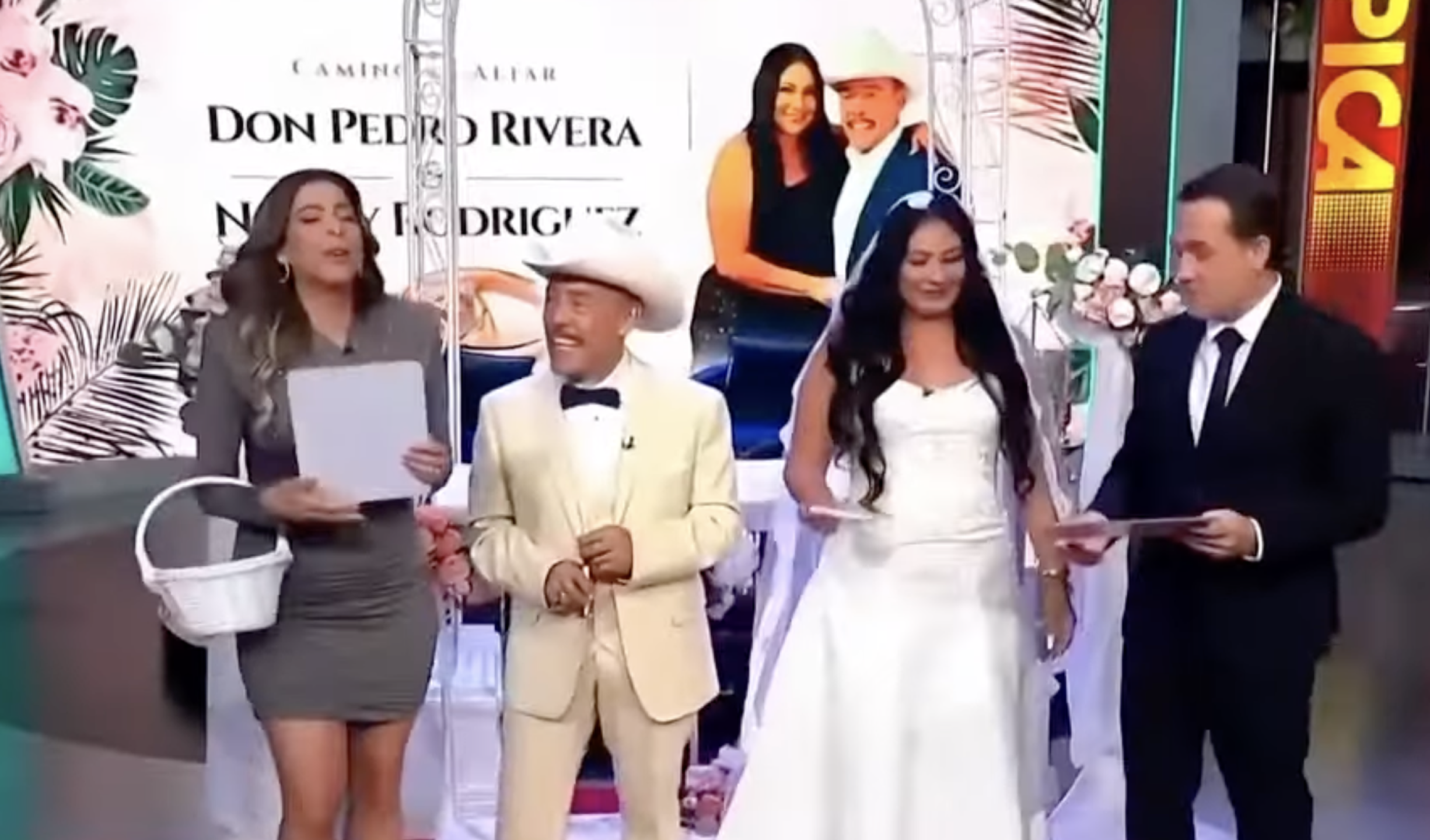 Lupillo Rivera, Don Pedro Rivera supuesta boda
