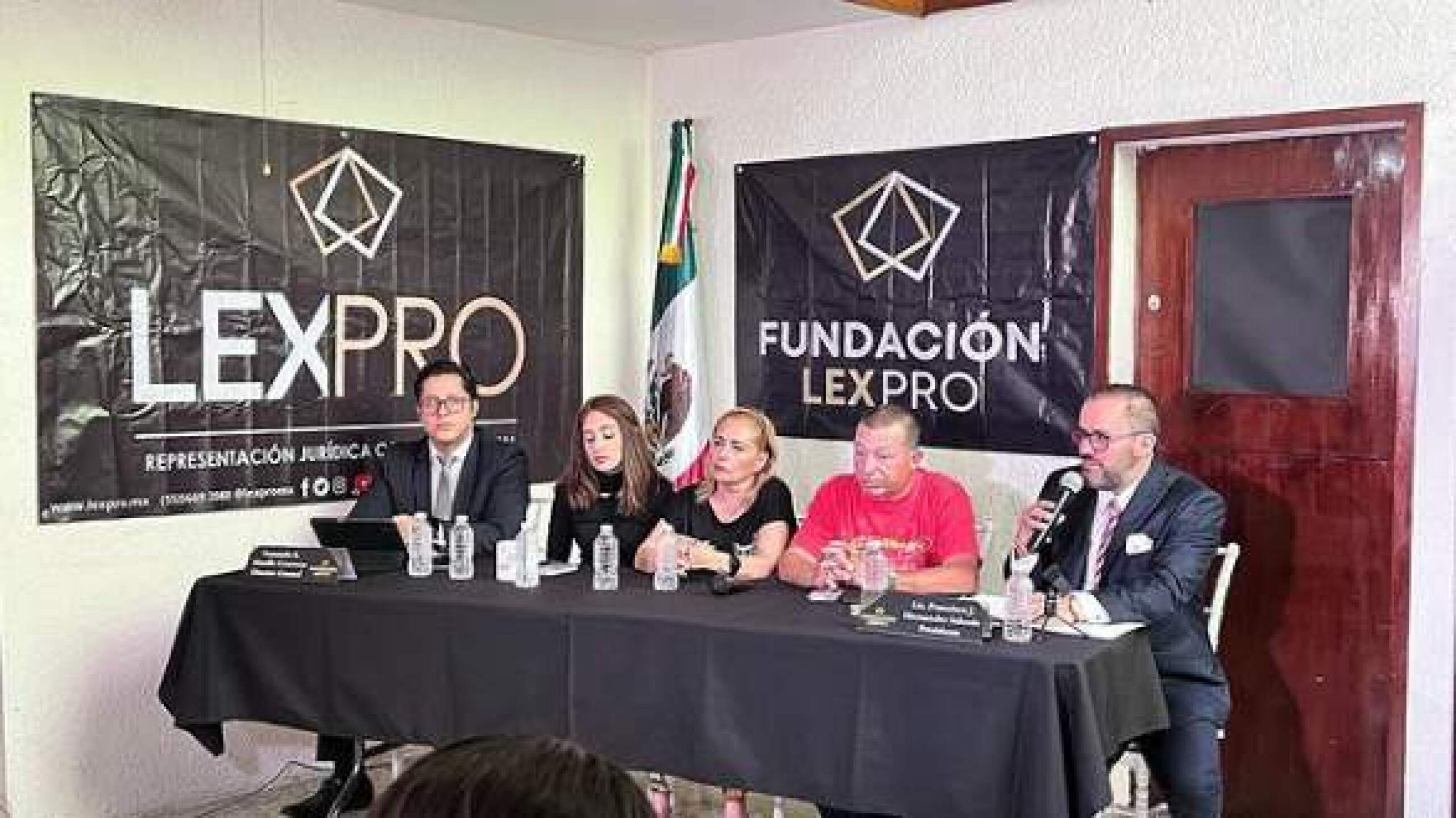 La familia Ocaña en la Fundación LexPro 15 de mayo de 2023