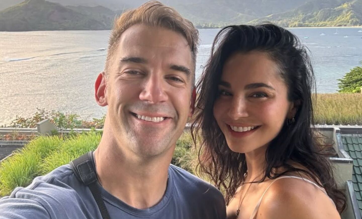 Martha Higareda y Lewis Howes