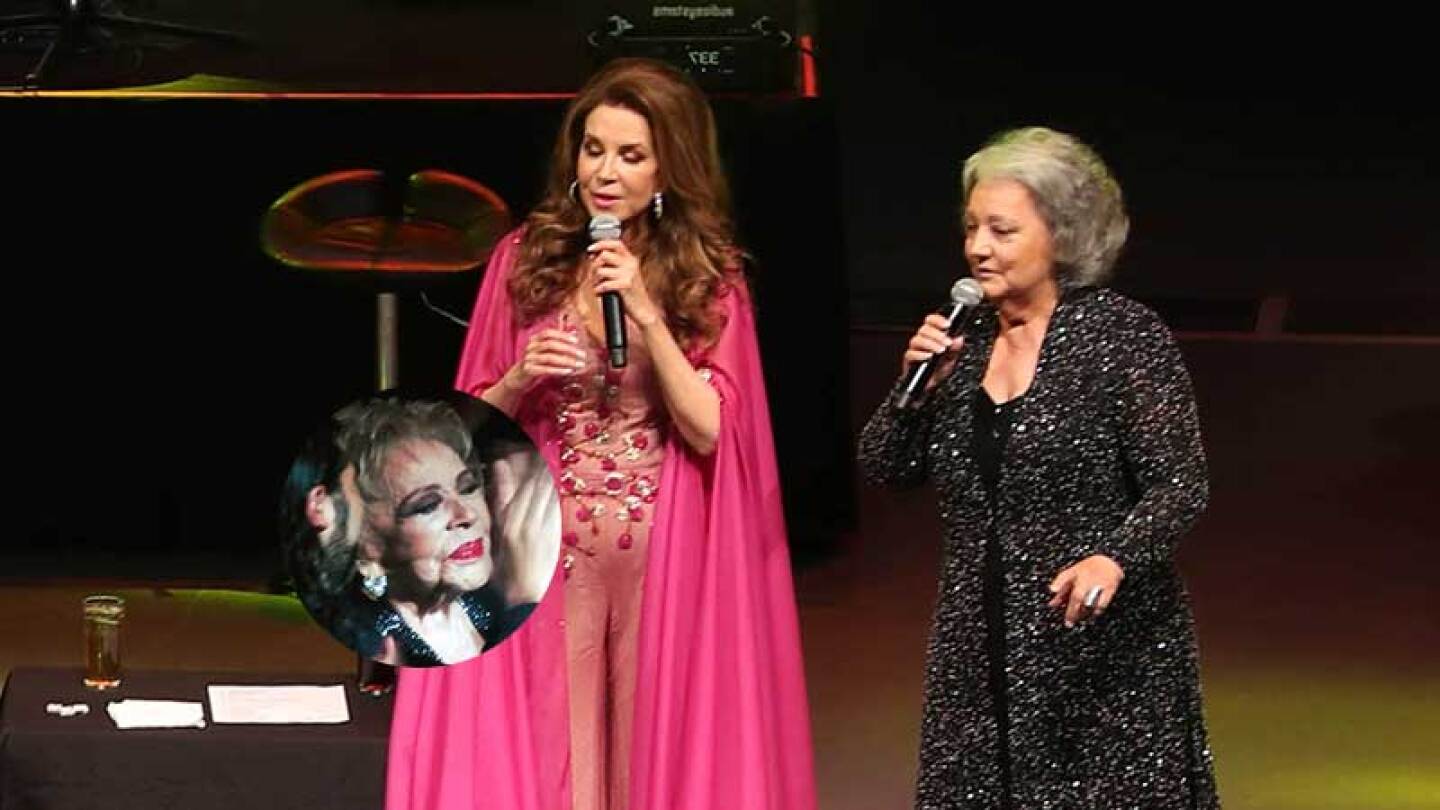 Silvia Pinal acudió al concierto de Guadalupe Pineda y El Consorcio