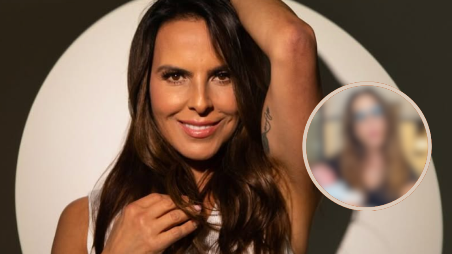 Kate del Castillo presenta a su bebé ficticio