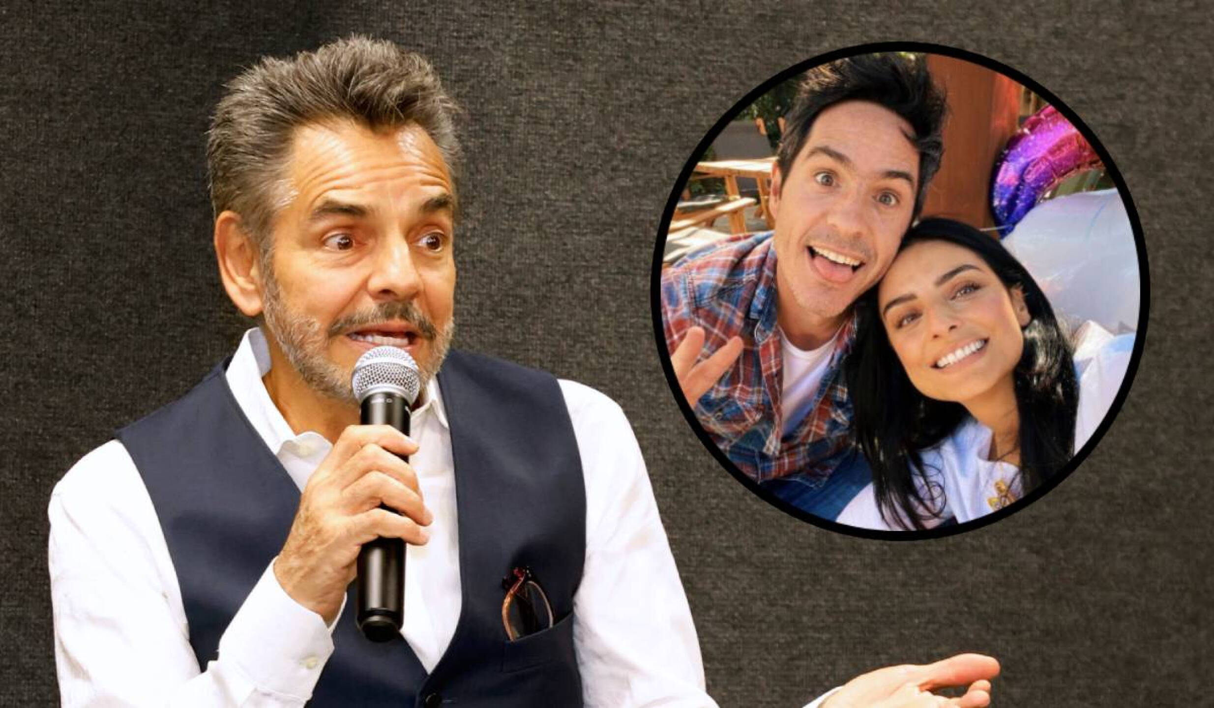 Eugenio Derbez reacciona al reencuentro entre Aislinn Derbez y Mauricio Ochmann