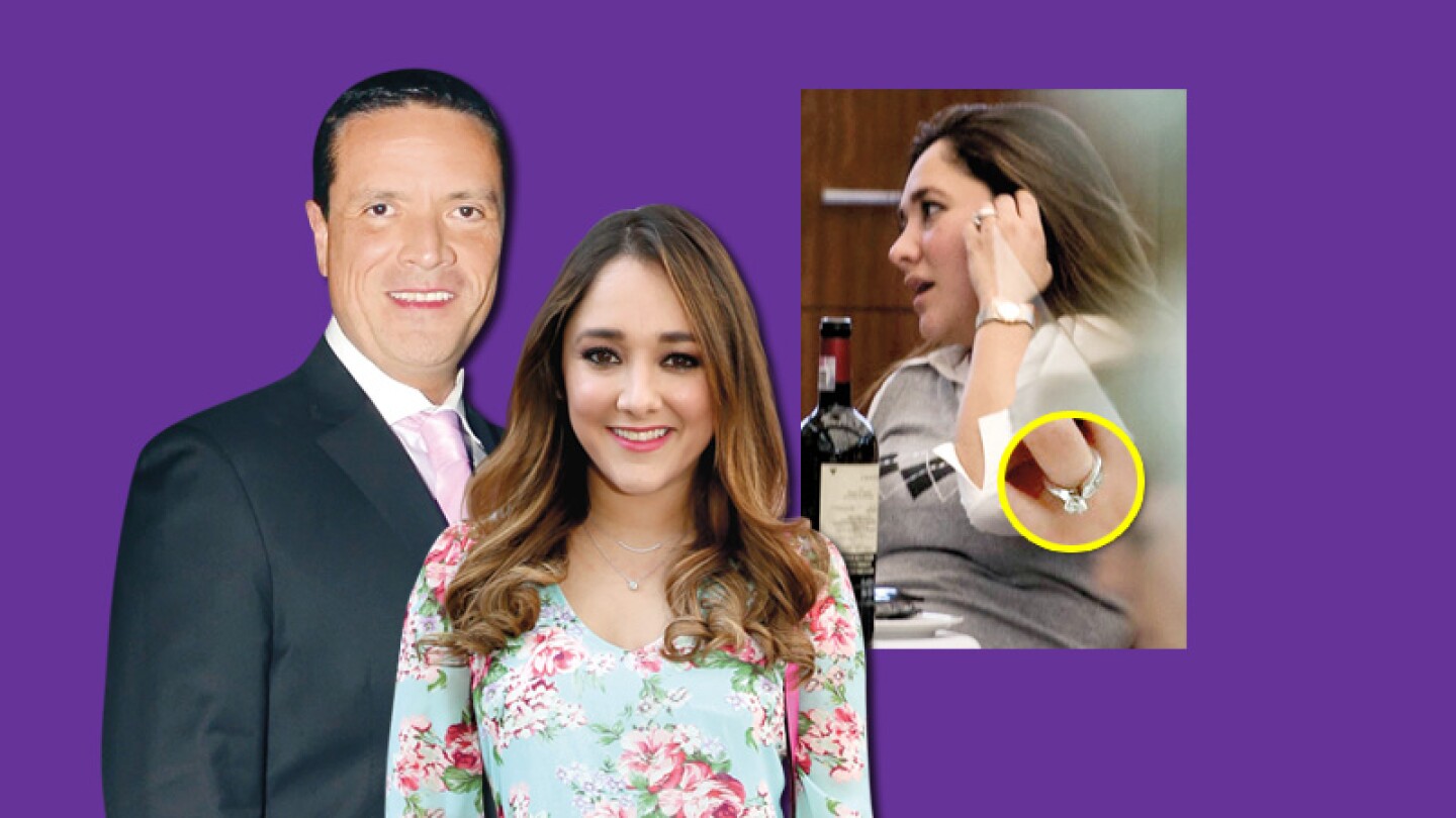 Ya presume su anillo de compromiso