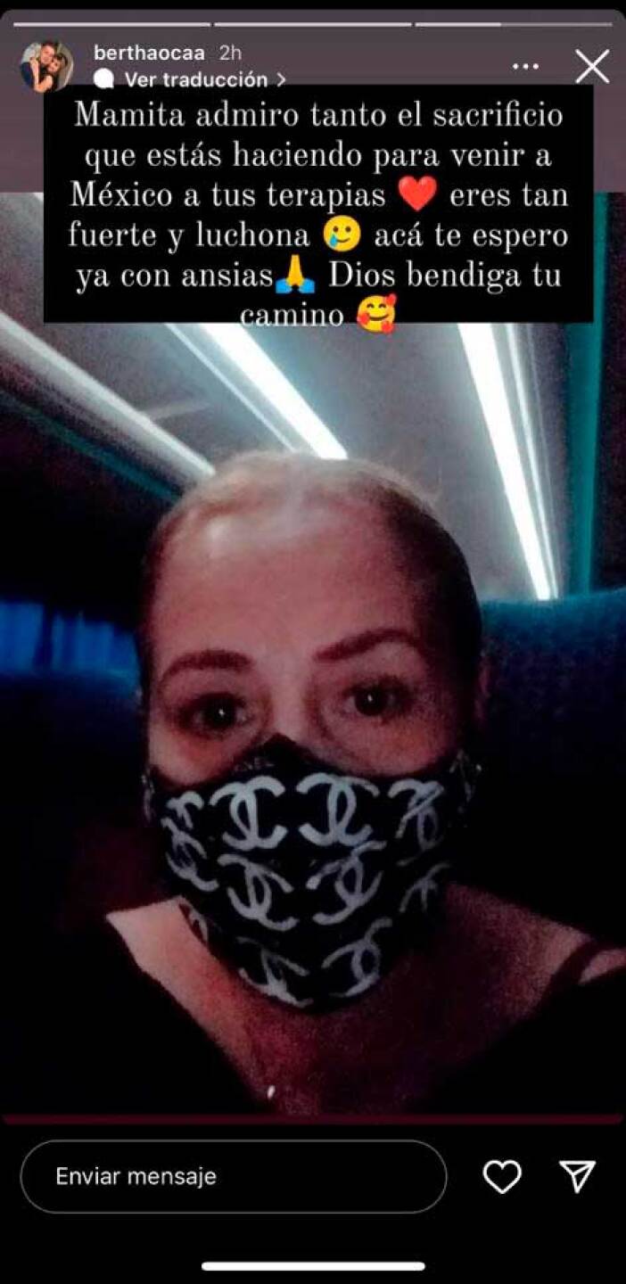 Ana Lucía sigue muy triste por la muerte Octavio