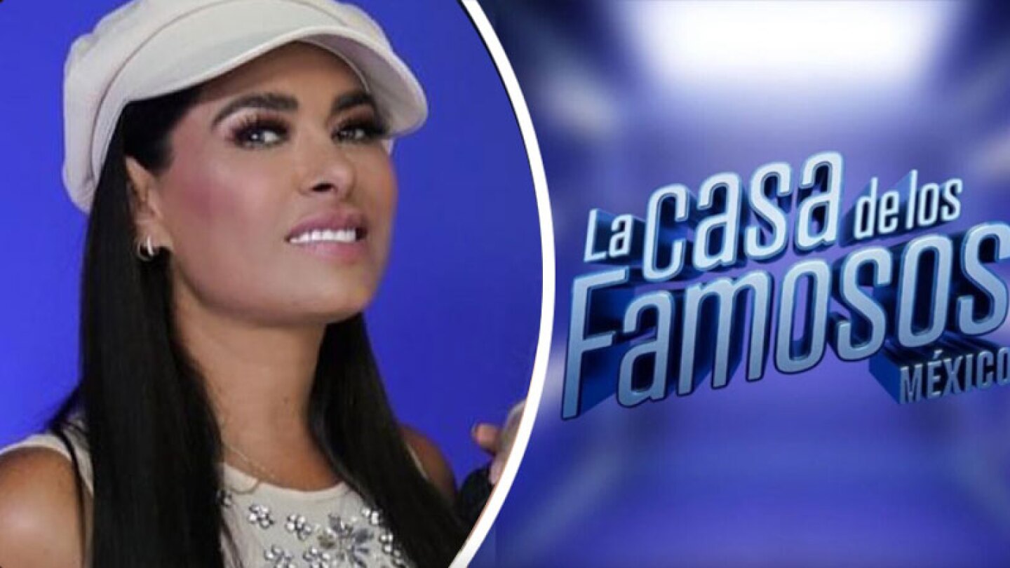 Galilea Montijo conductora de La casa de los famosos México