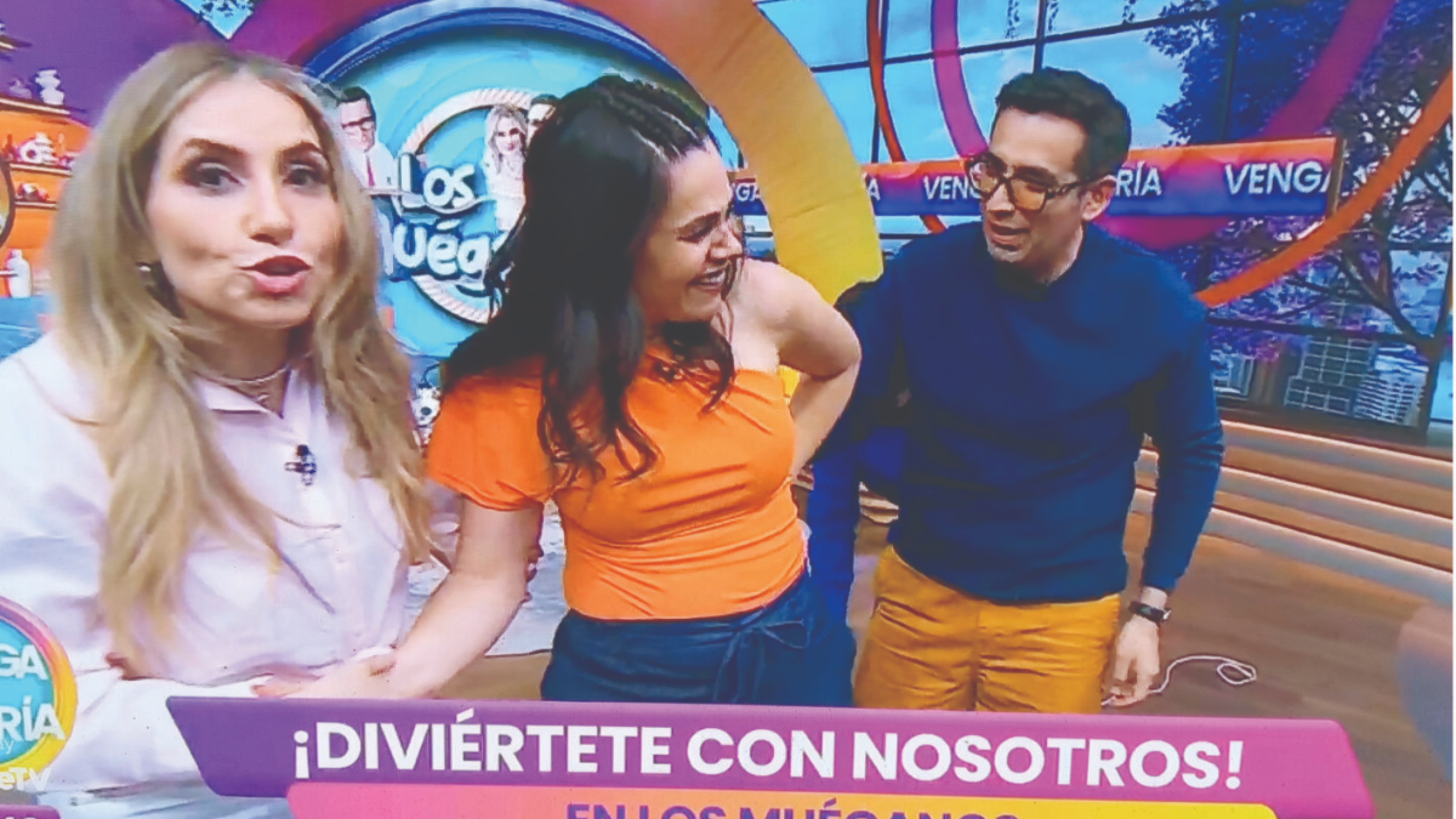 Luz Elena González cayó en vivo y temió lo peor