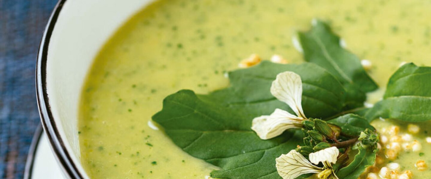 sopa de brócoli y queso