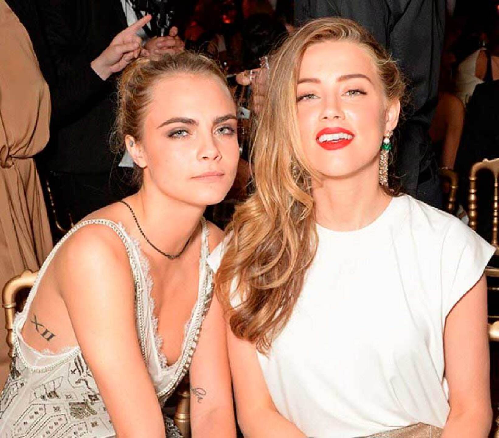 Cara Delevingne y Amber Heard mantenían un amorío