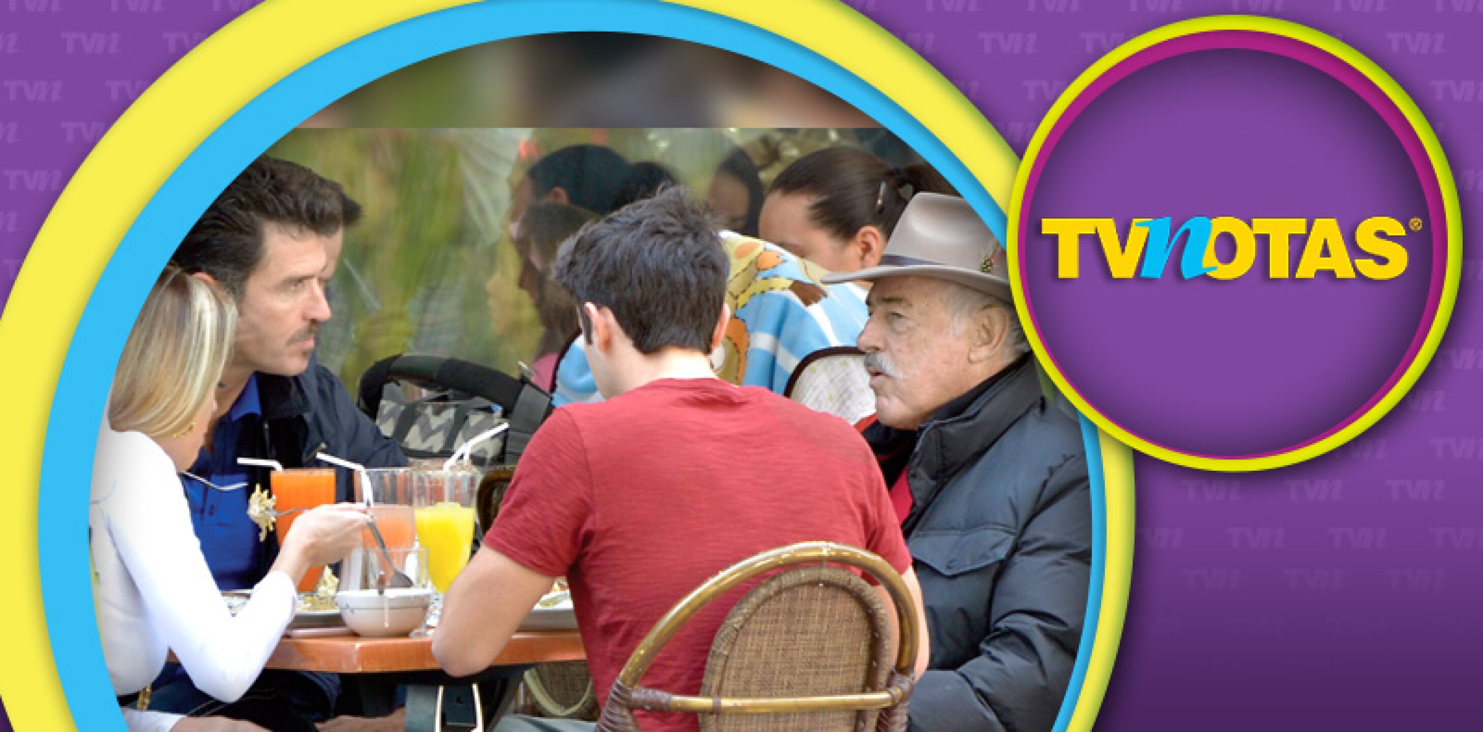 Leonardo se reconcilia con Andrés García, lo invita a comer ¡pero no le paga su plato!