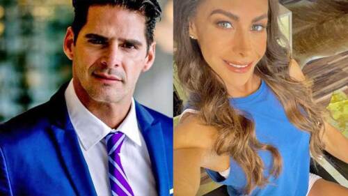 Eduardo Rodríguez y Vanessa Guzmán son abuelos.