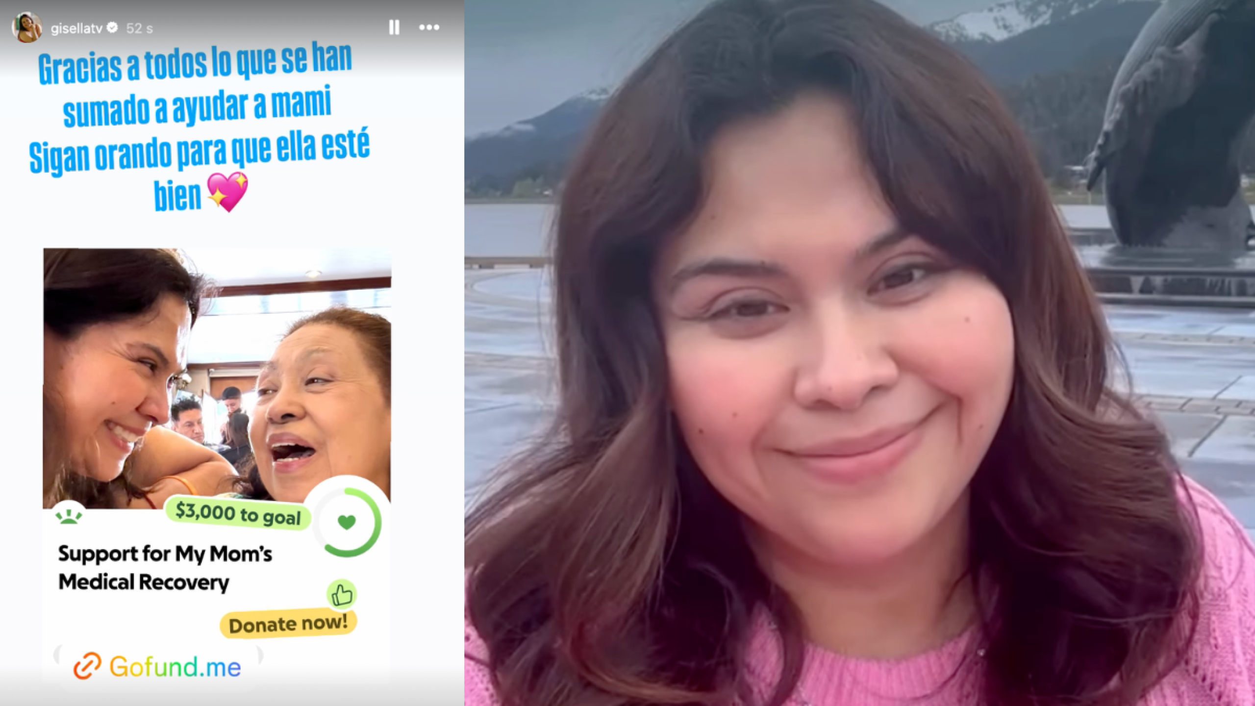 Gisella Aboumrad pide donaciones