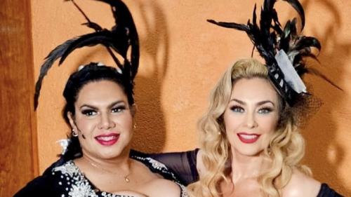 Kimberly Irene y Aracely Arámbula