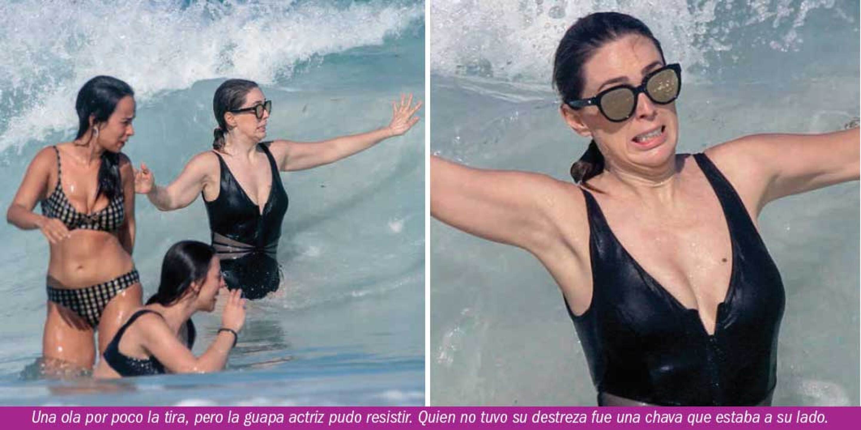 Captamos a Jacky Bracamontes en Tulum presumiendo los resultados de sus cirugías