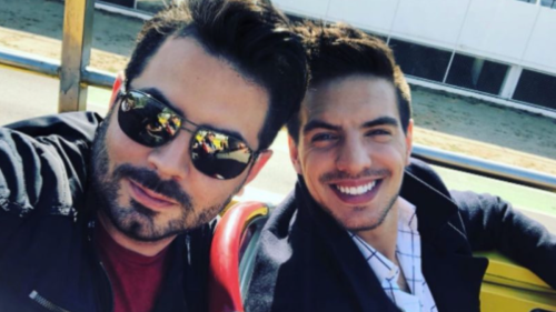 José Eduardo Derbez y Vhadir Derbez