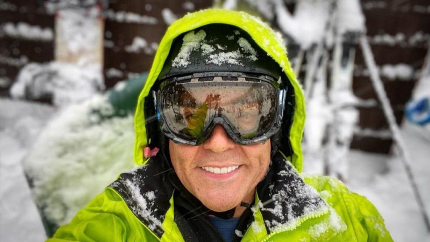 Héctor Sandarti, atrapado en la nieve