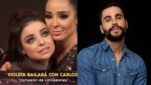 Violeta Isfel dice por qué le hizo caras a Carlos Speitzer