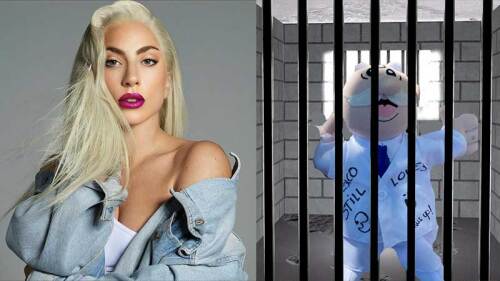 Dr. Simi de peluche interrumpió concierto de Lady Gaga