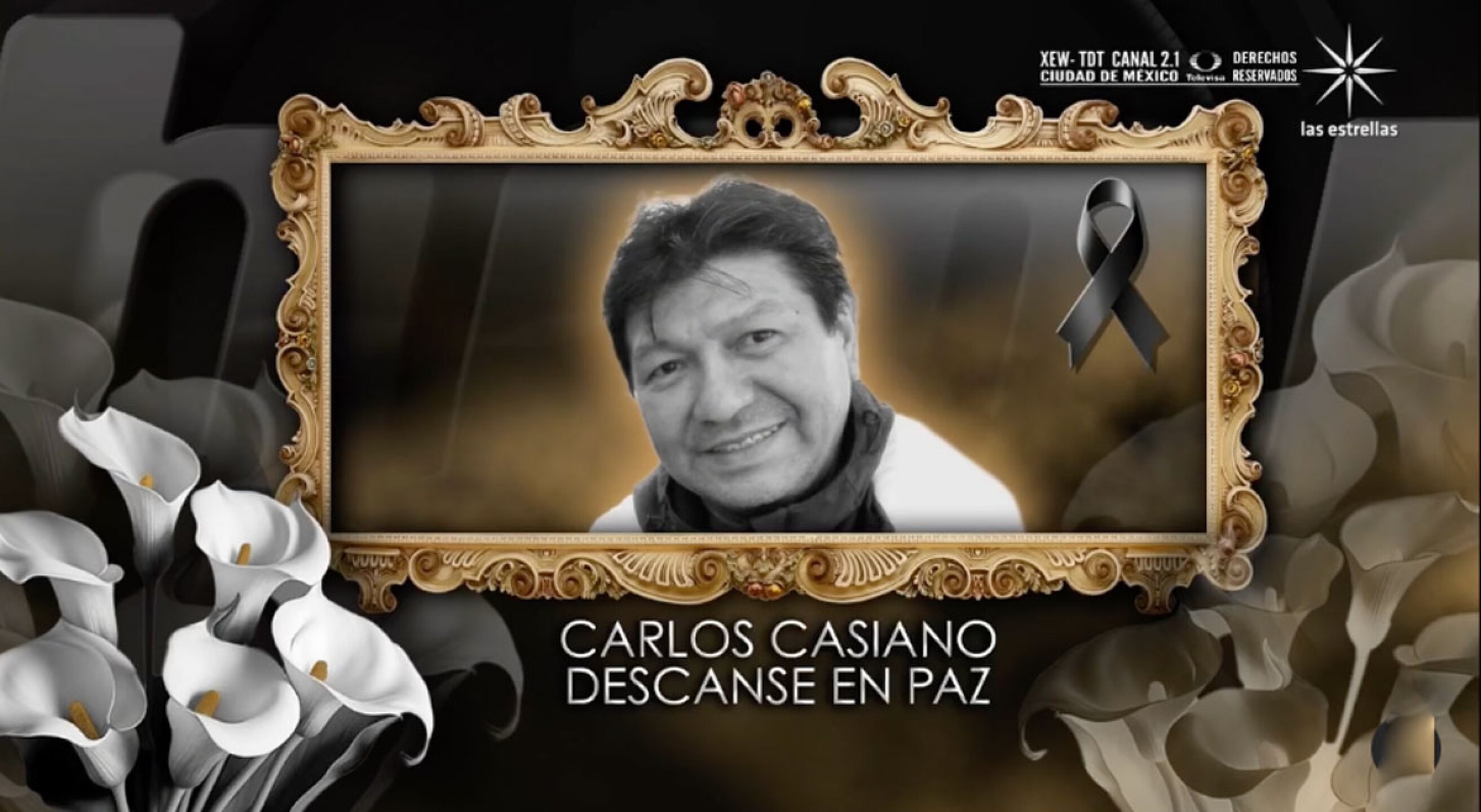 QEPD Carlos Casiano del Programa Hoy