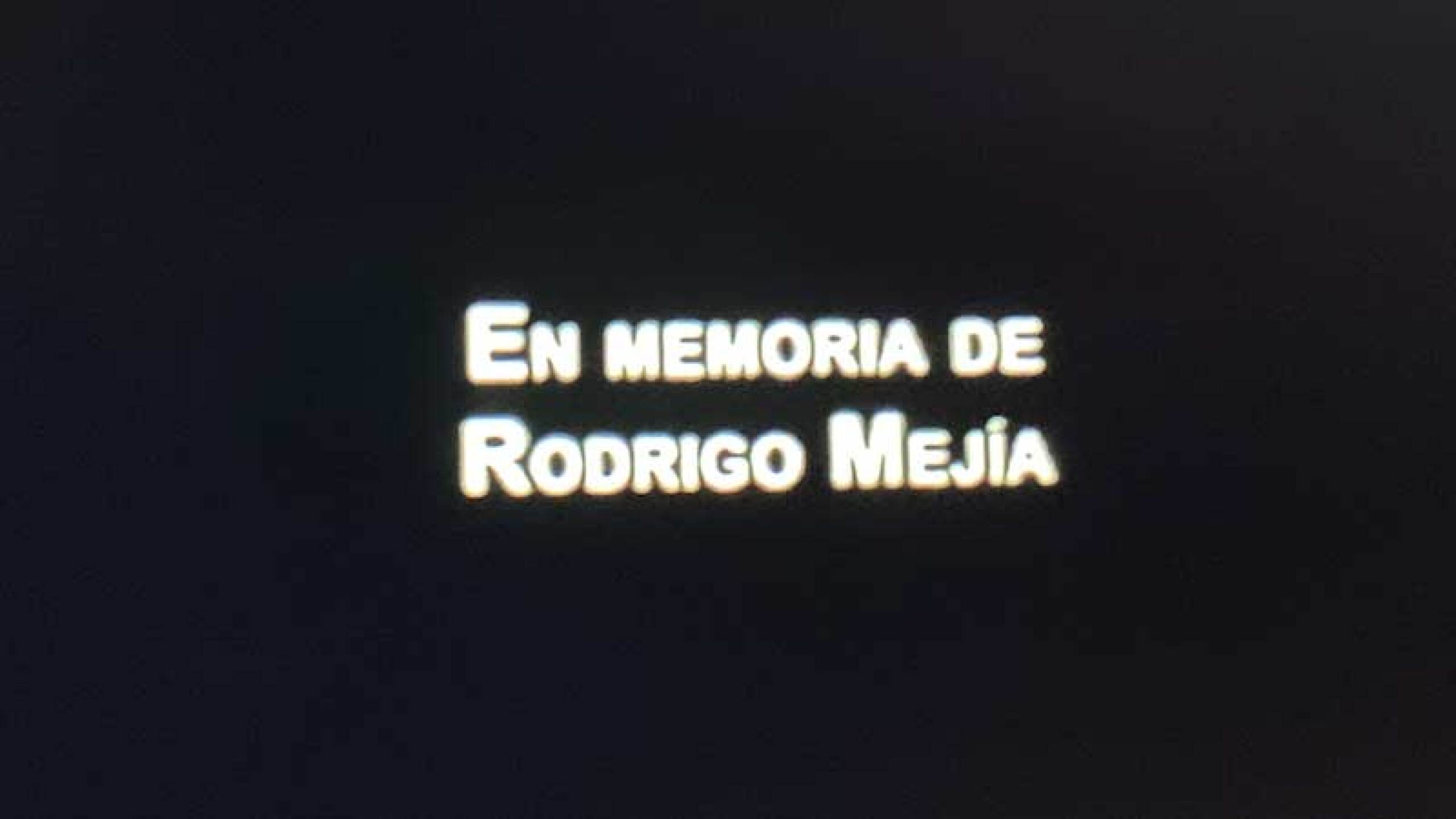 Rodrigo Mejía en Control Z