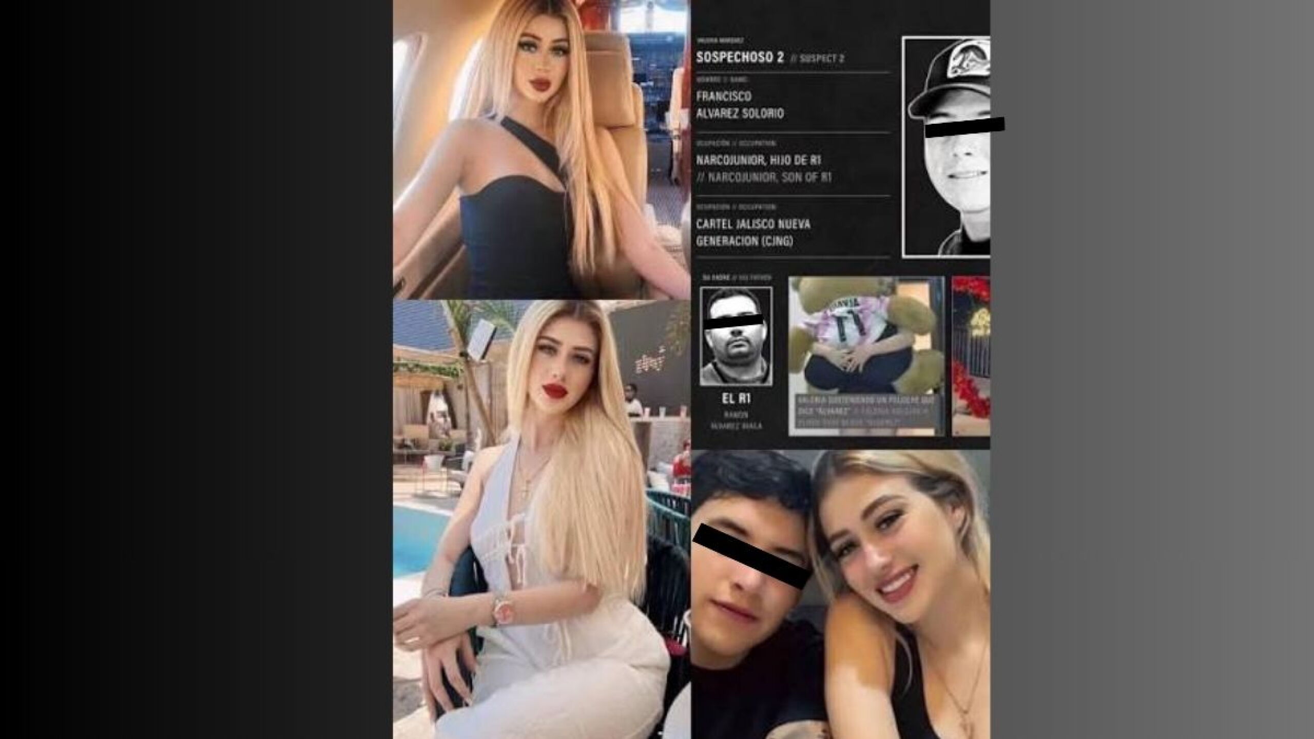Valeria Márquez y Francisco ‘N’, hijo del ‘R1