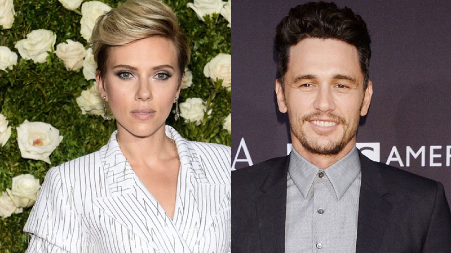 Scarlett Johansson manda mensaje a James Franco