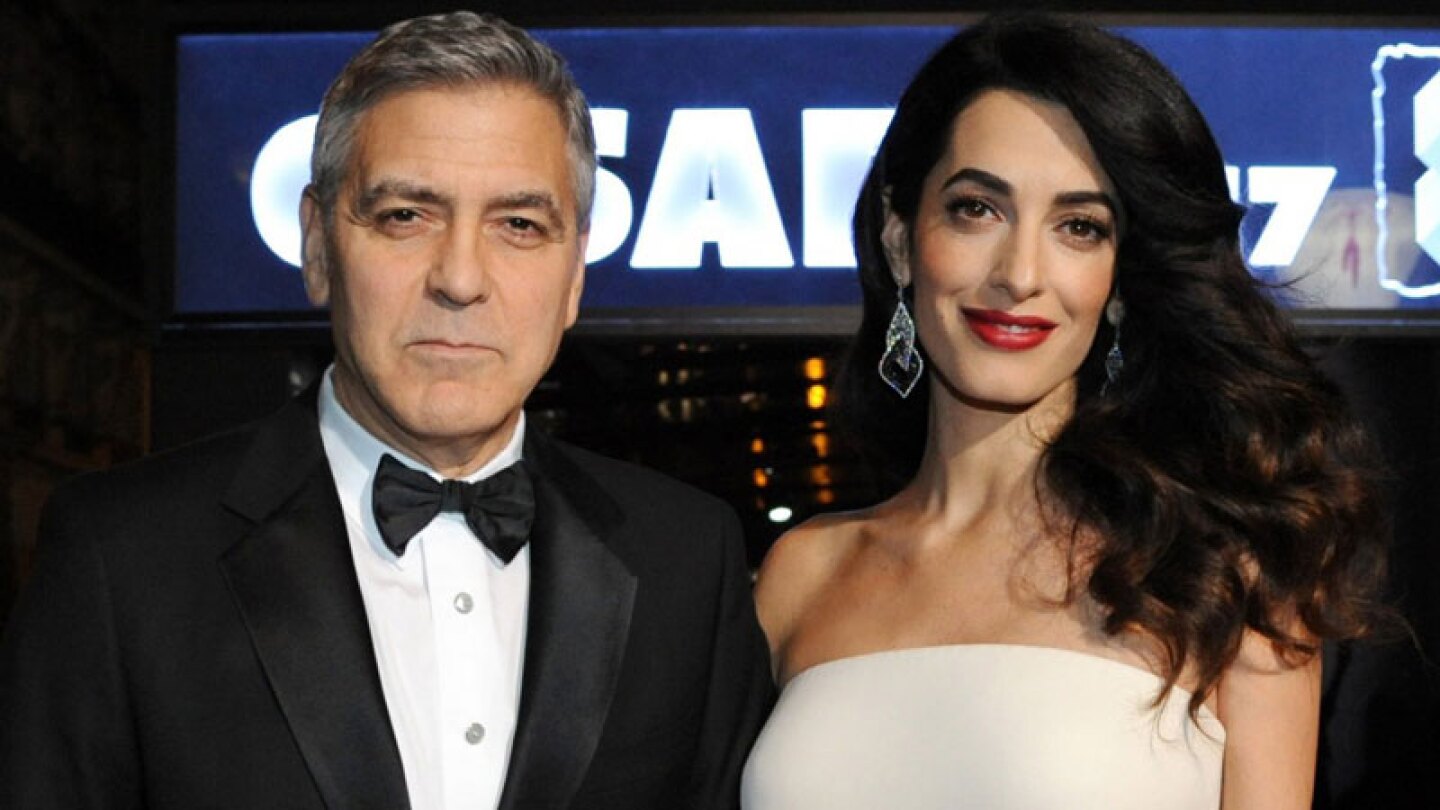 George y Amal Clooney n