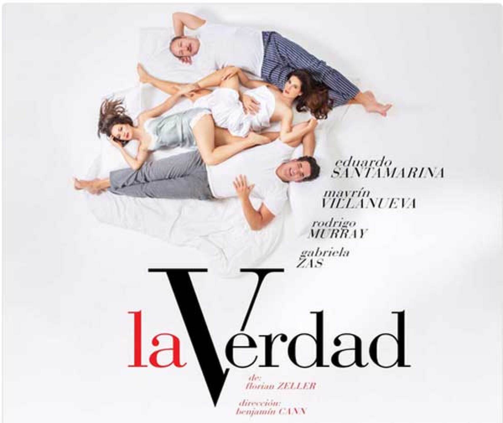 Este es el carten oficial de la obra de teatro.