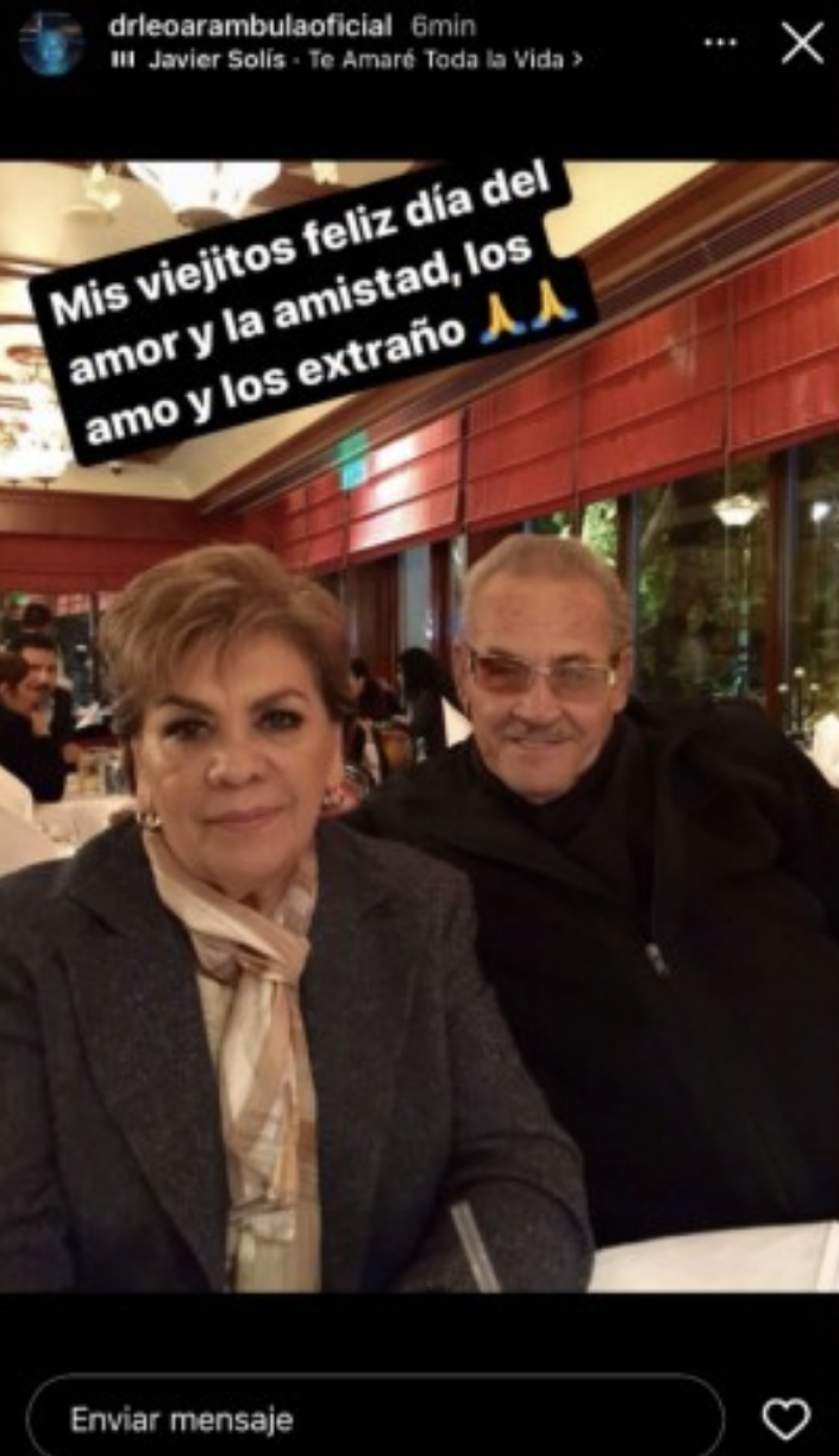 Hermano de Aracely Arámbula despide a sus papás