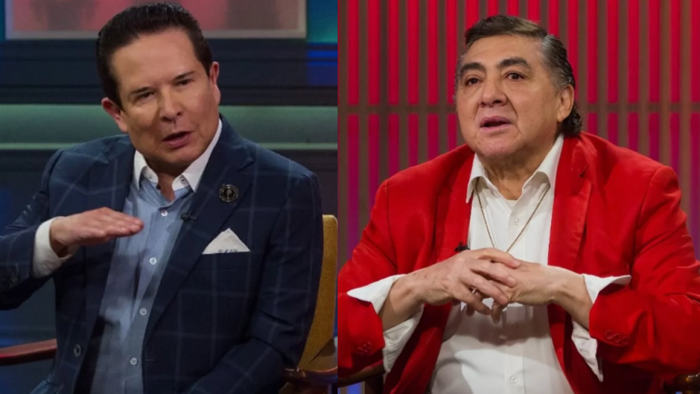 Gustavo Adolfo Infante y Carlos Bonavides discutien en vivo.