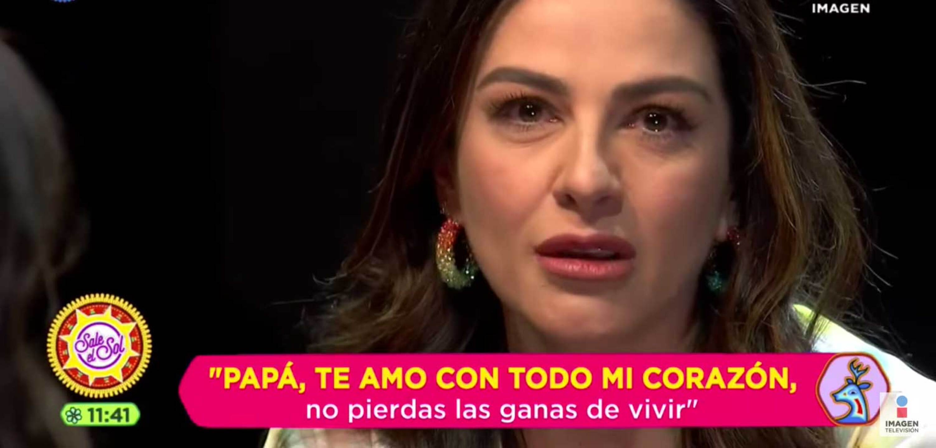 lidia ávila llora por la salud de su papá no pierdas las ganas de vivir