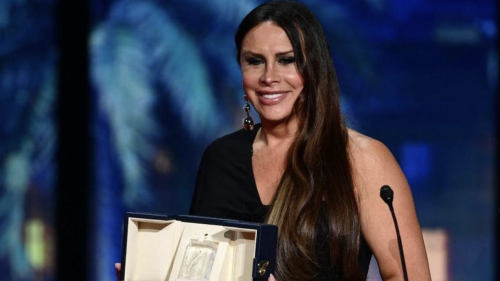 Karla Sofía Gascón en Cannes