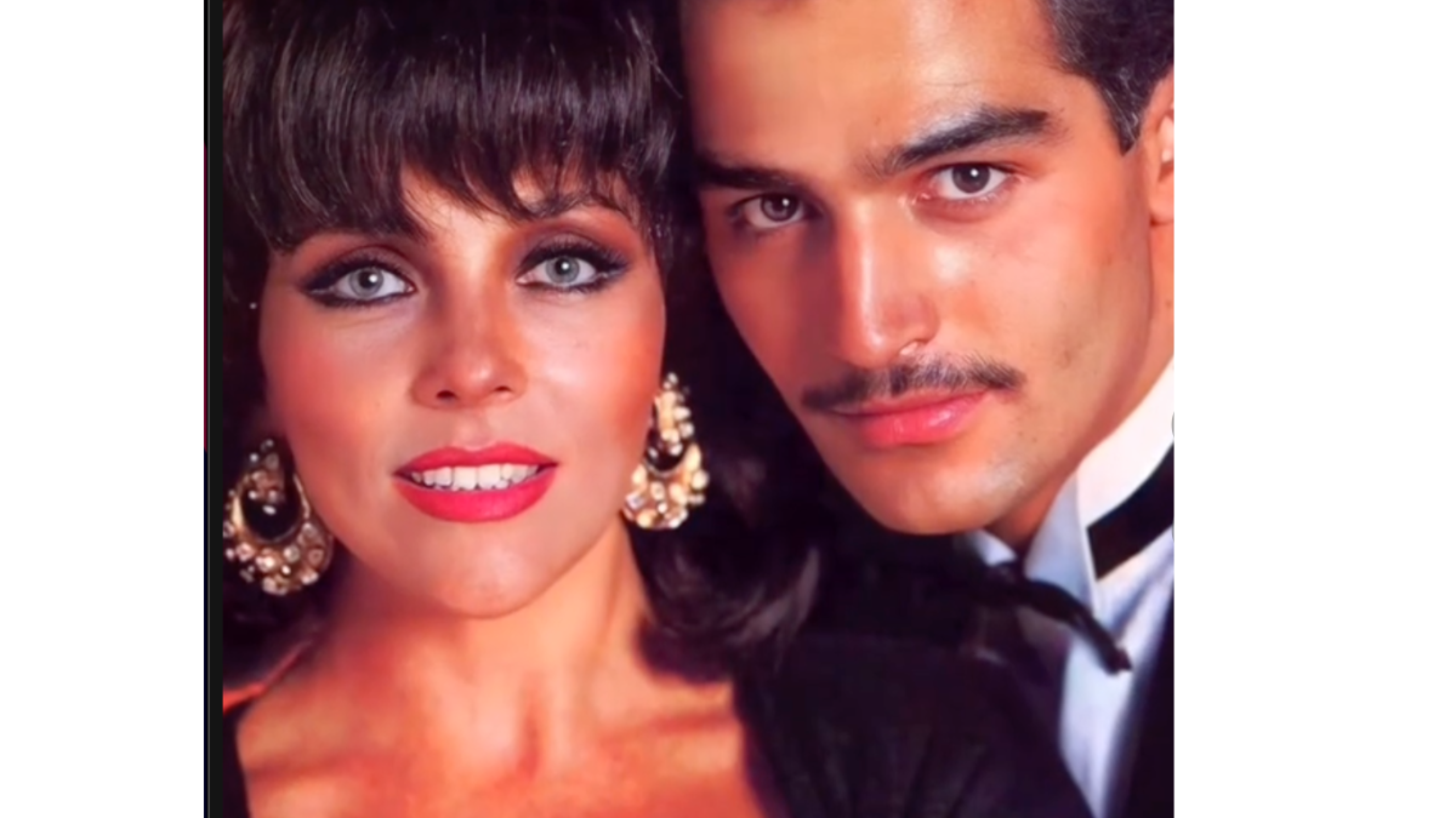 Verónica Castro y Omar Fierro