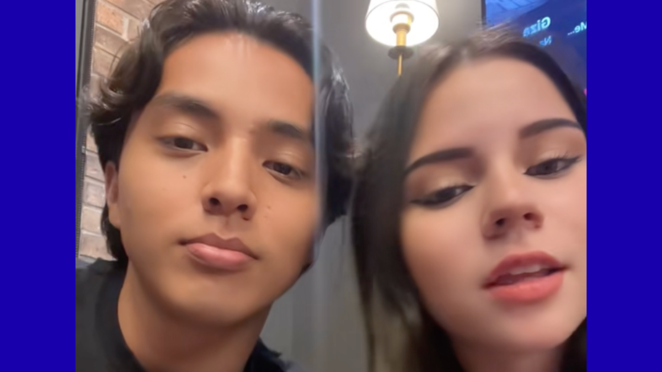 Daniel "Borjas" y su novia "Vivi"