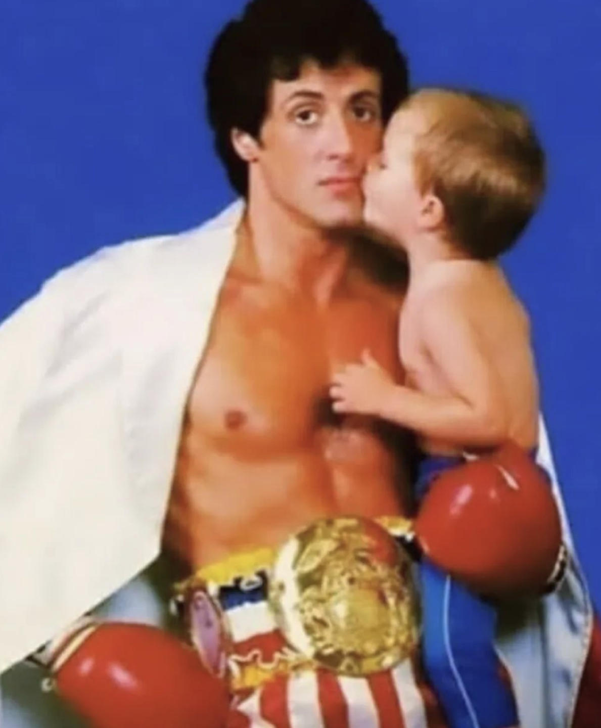 Sylvester Stallone y su hijo Sage