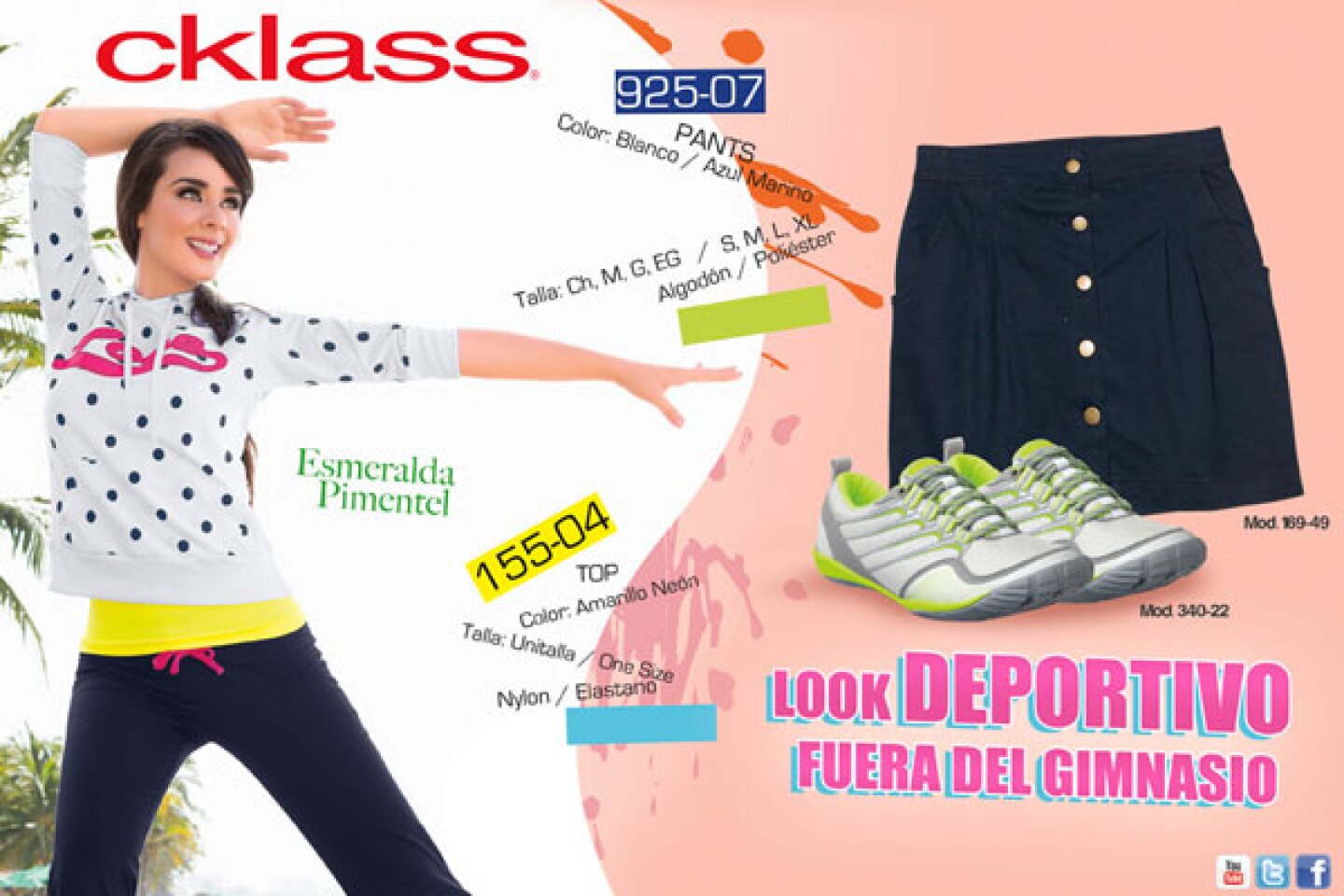 'Look' deportivo fuera del gimnasio