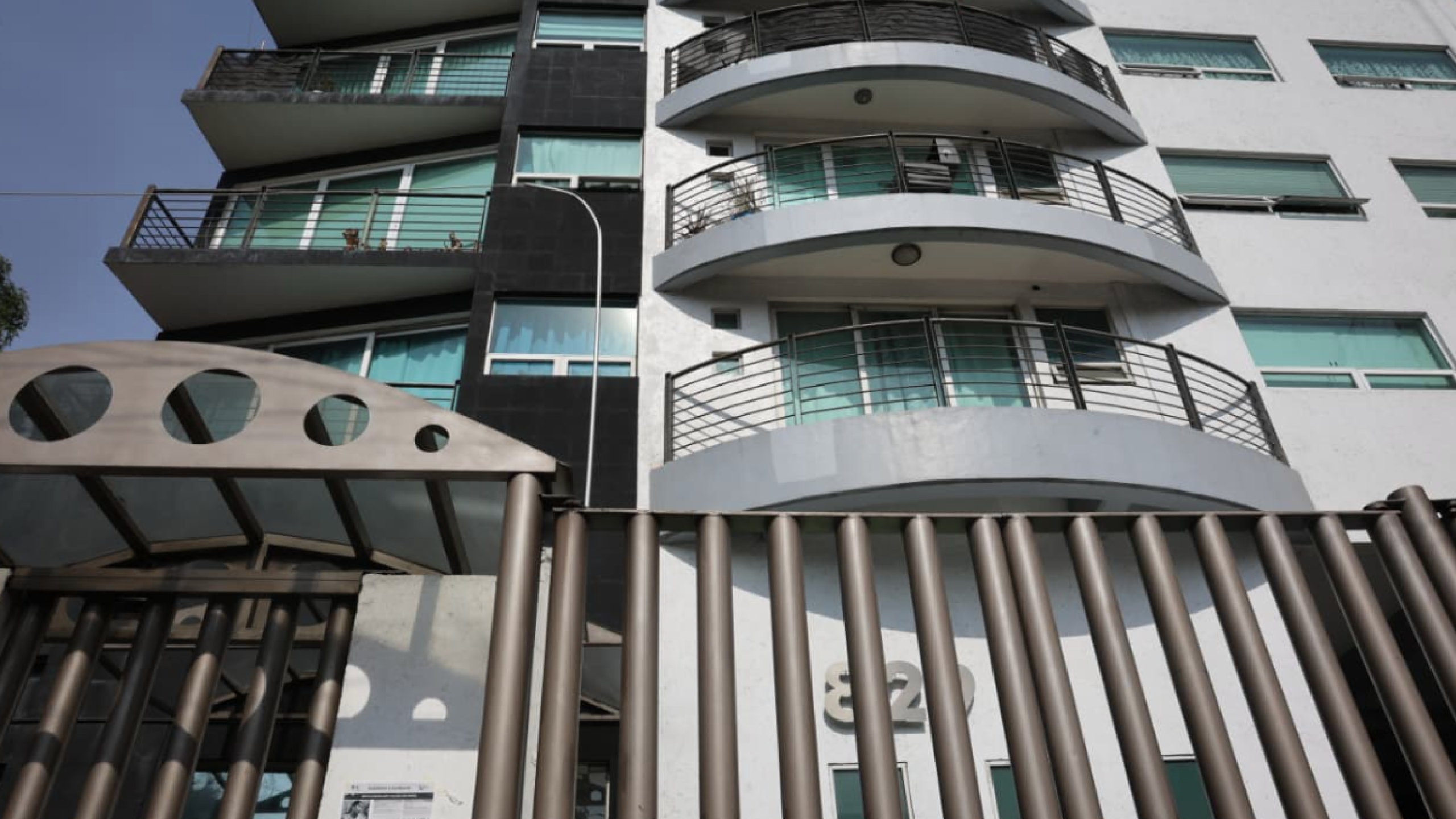 Edificio en el que fue hallada Edith Guadalupe Valdés