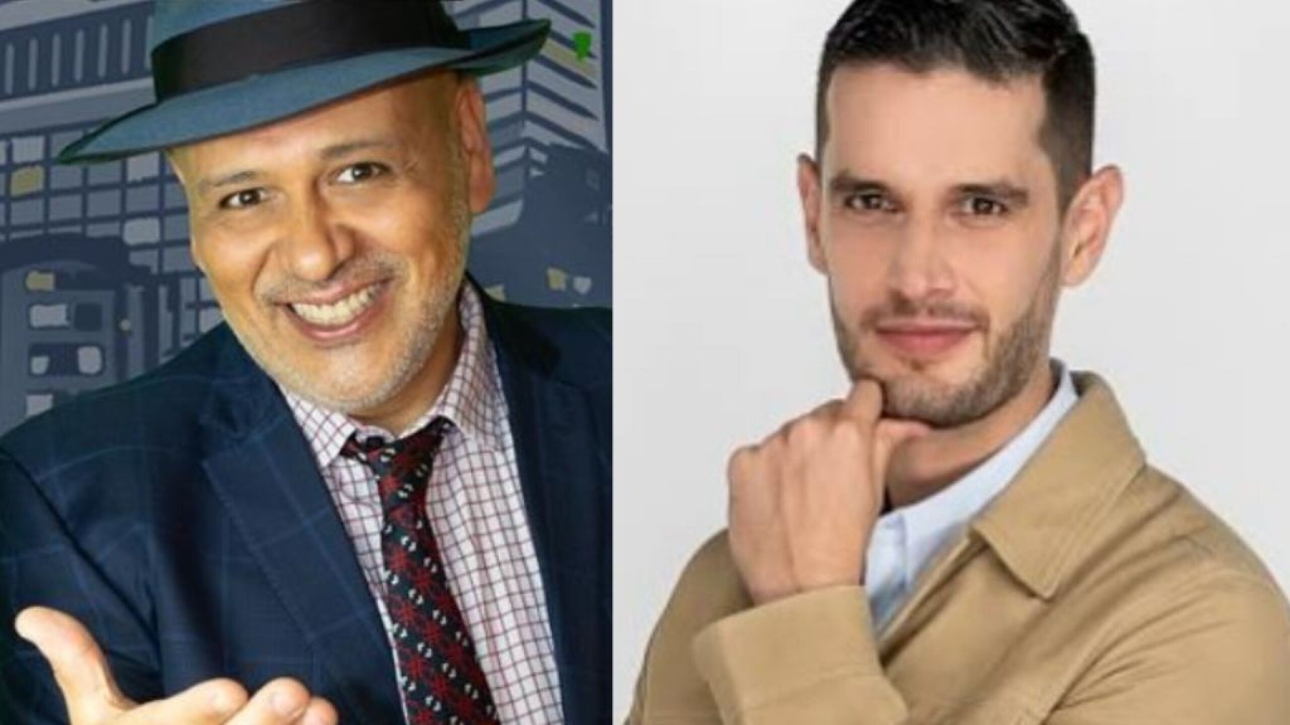 René Franco y Adrián Marcelo