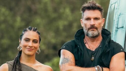 Julián Gil y su esposa, Valeria Marín